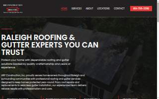 HRP Construction, Inc website