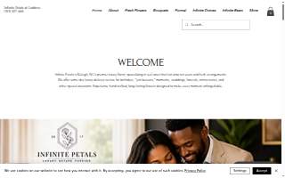 Infinite Petals website