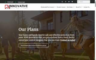 Innovative Pest Solutions website