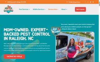 Invicta Pest Control website