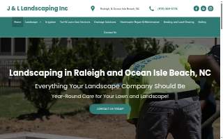 J & L Landscaping Inc website