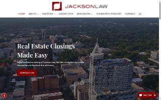 Jackson Law website