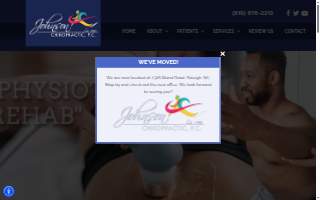 Johnson Chiropractic, PC website