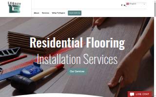 Legacy Flooring LW LLC website