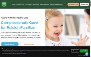 Little Oaks Pediatrics website