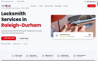 Locksmith Pro NC website