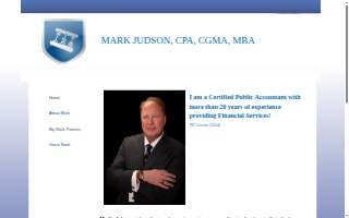 Mark Judson, CPA, CGMA, MBA website