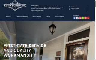Matrix Painting Inc. website