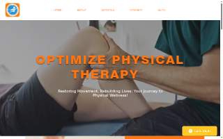 Optimize Physical Therapy website