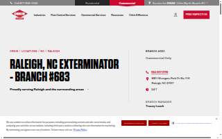 Orkin of Raleigh website