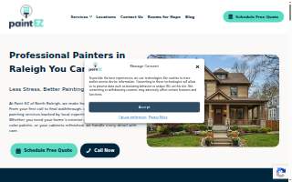Paint EZ of North Raleigh website