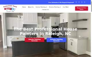 Professional Touch Paint website