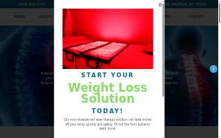 Raleigh Central Chiropractic & Rehab website
