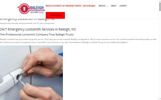Raleigh Locksmith Group website