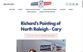Richard's Painting of North Raleigh website