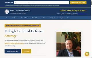 The Chetson Firm website