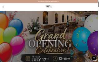 Tone Hair Salon website