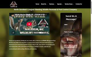 Triangle Wildlife Removal & Pest Control, Inc. website