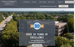 Vann Attorneys, PLLC website