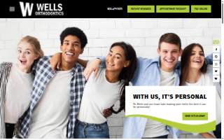 Wells Orthodontics of Raleigh website