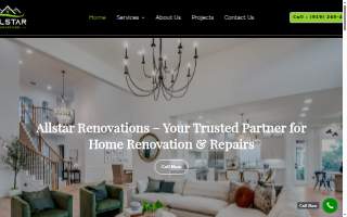 Allstar Renovations website
