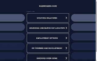 Express Employment Professionals of Rocky Mount website