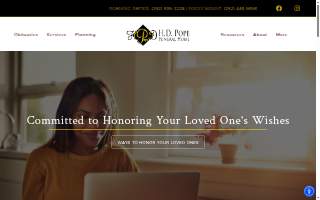 H.D. Pope Funeral Home website