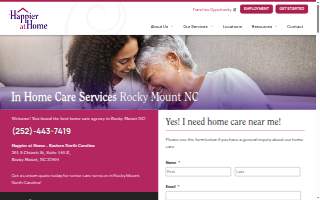 Happier at Home - Eastern North Carolina website