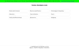 Home Designs website