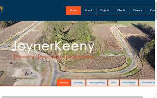 Joyner Keeny, PLLC - Land Planning, Surveying and Engineering website