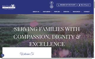 Matthews Family Mortuary website