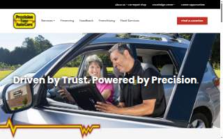 Precision Tune Auto Care of Rocky Mount website
