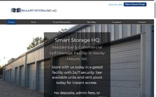 Smart Storage HQ website