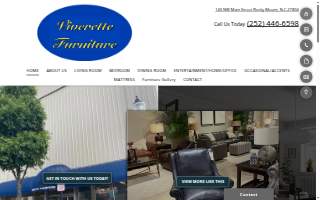 Viverette's Furniture Inc. website