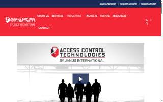 Access Control Technologies website