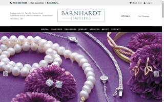 Barnhardt Jewelers website