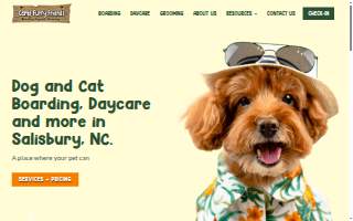 Camp Furry Friends website