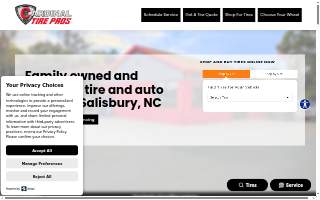 Cardinal Tire website