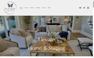 Elevate Home and Staging, LLC website
