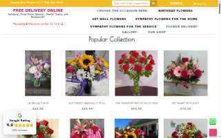 Happy Bee Florist In Salisbury NC LLC website