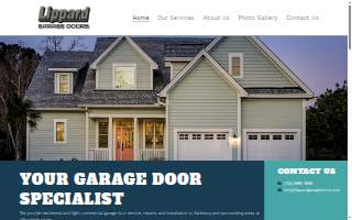 Lippard Garage Doors website