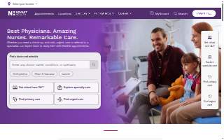 Novant Health First Charlotte Physicians Matthews website