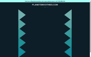 Planet Smoothie website