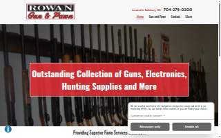 Rowan Gun & Pawn website