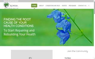 Rowan Health and Wellness website