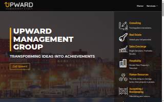 Upward Management Group, LLC website