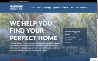Waggoner Realty Co website