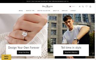 Dan Martin Jewelers website
