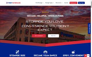 First Storage website