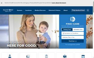 Sanford Health Trillium website
